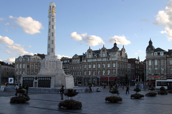 Plaza de Matelarenpein, Lovaina, Bélgica