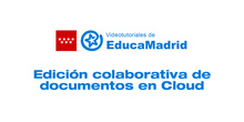 Edición colaborativa de documentos en Cloud de EducaMadrid