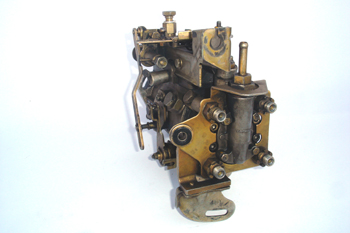 Bomba inyectora DPS. Vista salidas alta presión