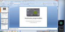Autómatas programables.Bloques Funcionales.