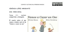COMENTARIO SOBRE LA LECTURA DIALOGADA DE VAMOS A CAZAR UN OSO