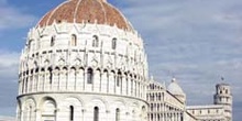 Baptisterio y torre, Pisa