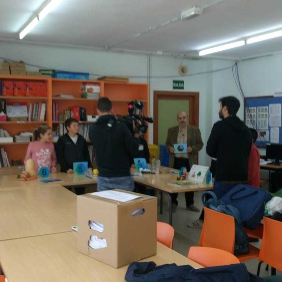 2018_11_7_Imágenes sobre Grabación TV Sexto_CEIP FDLR_Las Rozas 2