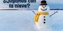 JUGAMOS CON LA NIEVE