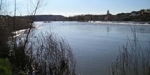 Río Duero a la salida de Zamora, Castilla y León