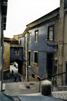Barrio Alfama, Lisboa, Portugal