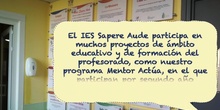 Mentor Actúa IES Sapere Aude 2022 2023