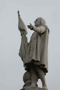 Monumento a Cristóbal Colón en Madrid, obra de Jerónimo Suñol