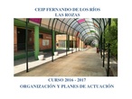 Finalidades Educativas del CEIP Fernando de los Ríos de Las Rozas de Madrid