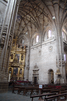 Interior, Catedral de Plasencia, Cáceres