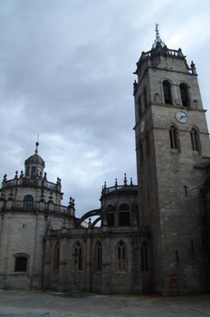 Torre y ábside de la Catedral de Lugo, Galicia