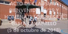 ACTO DE CLAUSURA DE LA BIENVENIDA CURSO 2018/19