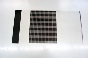 Test de calibración de la filmación