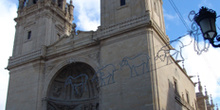 Fachada principal, Catedral de Logroño