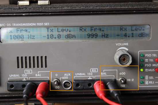 Medida de nivel de señal con desadaptación de impe