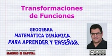 Transformaciones de funciones