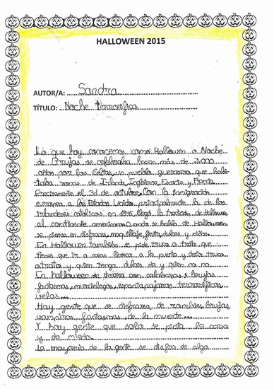 artículo halloween