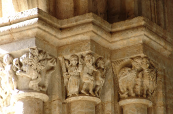 Capiteles de la Catedral de Ciudad Rodrigo, Salamanca, Castilla
