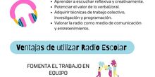 La radio en la escuela