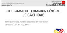 Bachibac - Qu'est-ce qu'une séquence?