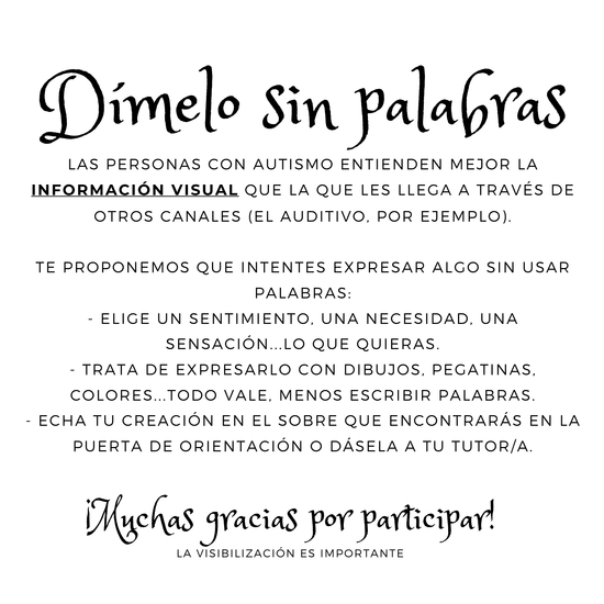 Dímelo sin palabras