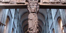 Parteluz del Pórtico de la Gloria, Catedral de Santiago de Compo