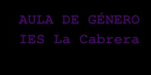 Aula de Género IES La Cabrera