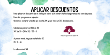 Aplicar descuentos
