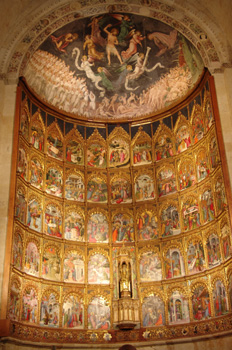 Retablo Mayor de la Catedral Vieja de Salamanca, Castilla y León