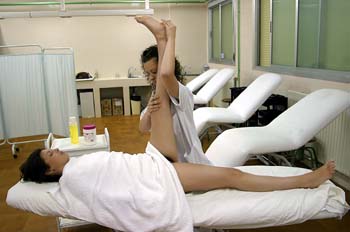 Estiramientos: estiramiento general de extremidades inferiores