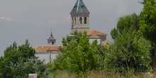 Torre de iglesia en Torres de la Alameda