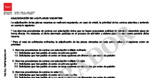 ANEXO I plazas vacantes