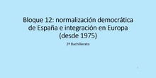 12.1. La Transición