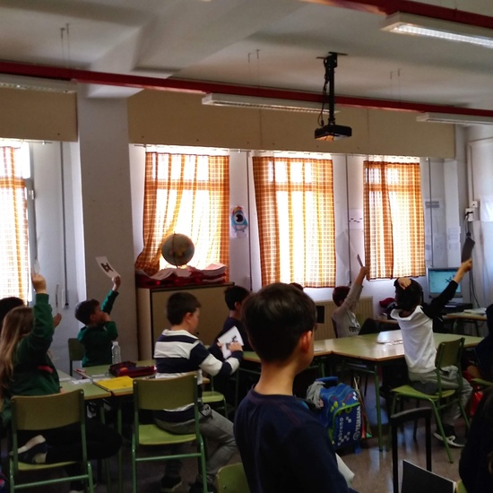 Plickers en el Aula de Inglés 5