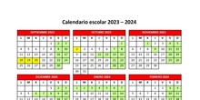 Calendario escolar 2023/24 CEPA Joaquín Sorolla