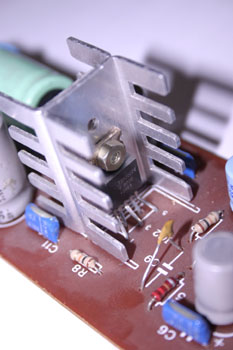 Detalle de una etapa de potencia