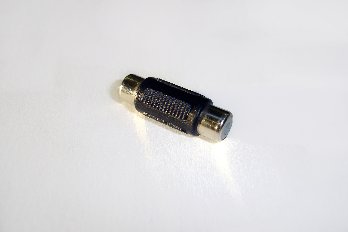 Conector RCA hembra-hembra