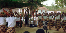 Celebración en Anchilo, Mozambique