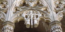 Detalle arquerías, Catedral de Lérida