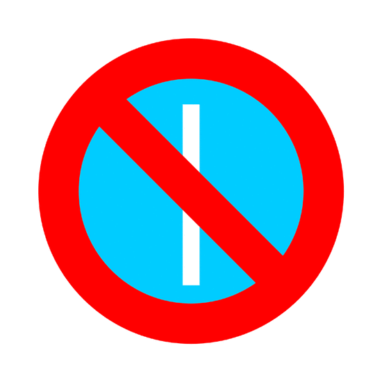 Estacionamiento prohibido los días impares