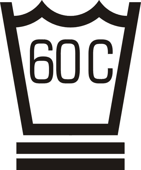 Lavado a máquina con programa para prendas delicadas, temperaura