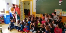 VISITA DEL "ADA DEL OTOÑO". Infantil 5 años