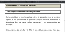 Sociales I Distancia Clase 12 20221125 - Problemas población, la población en España