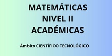 Presentación Matemáticas Académicas Nivel II