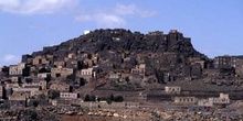 Pueblo en el norte de la provincia de Sanaa, Yemen