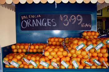 Naranjas australianas con nombre español, Australia