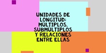 Unidades de longitud 5º Matemáticas