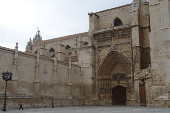 Fachada de la Catedral de Palencia, Castilla y León