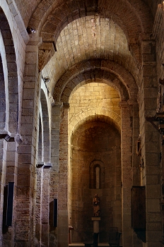 ábside sur. Iglesia de San Pedro el Viejo, Huesca