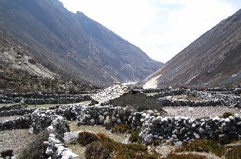 Muros de piedra para separar terrenos